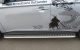 Mitsubishi Outlander 2012 Пороги труба d42 с листом MRT-001055